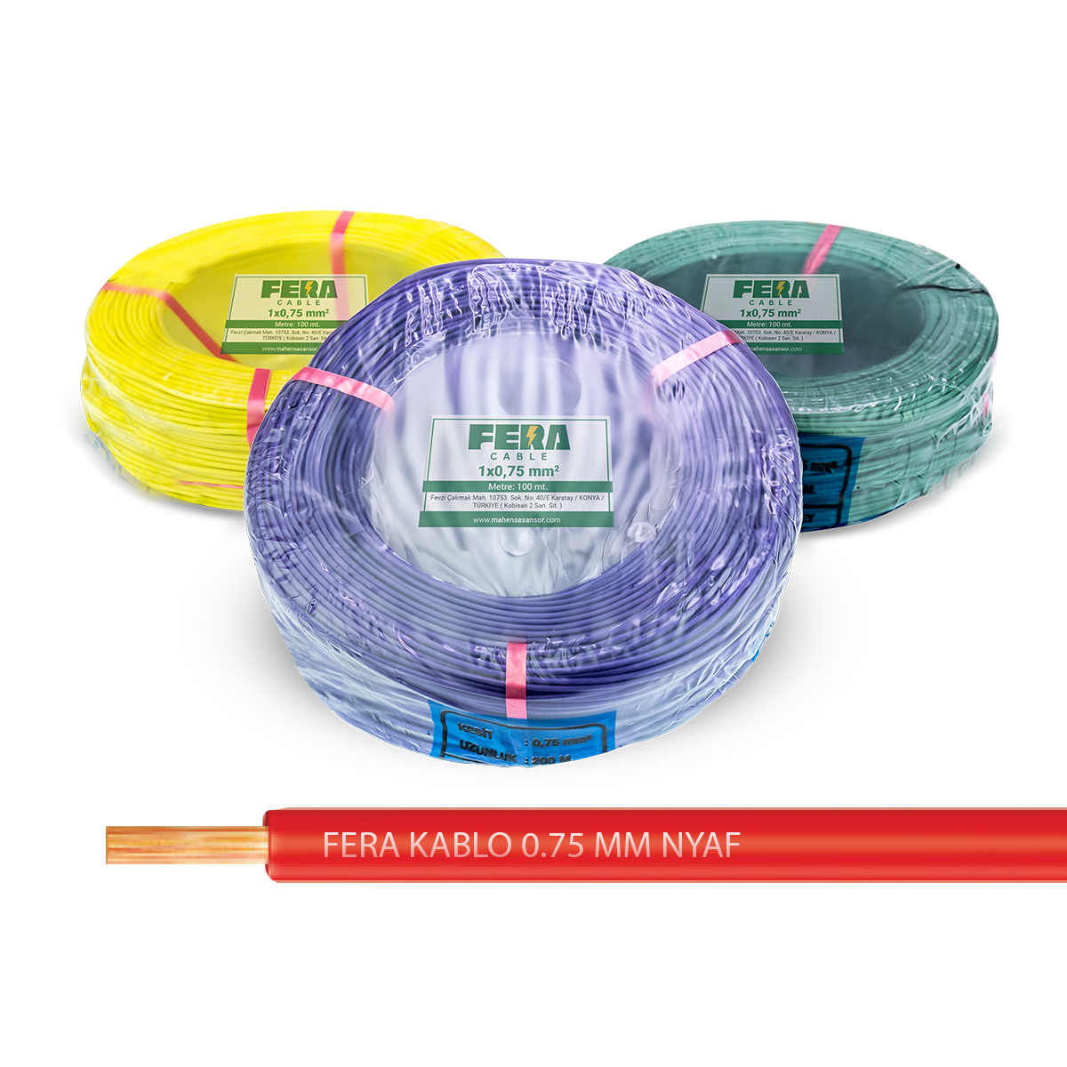 0.75 mm NYAF Kablo | Mahens Asansör | Asansör Parçaları Üretimi, Kablo ve Yedek Parça İmalatı – Tırnak Grubu, Kablo Grubu, NYAF Kablolar, Dijital Kablolar, Kuyu Dibi TTR Kablolar, Flexible Kablolar, Halat Şişeleri, Plastik Parçalar, Denge Zinciri ve Regülatör Grubu